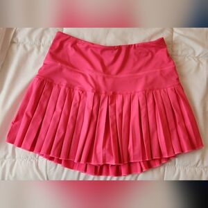 Pink Pleated Tennis Skirt